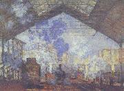 La Gare of St. Lazare Claude Monet